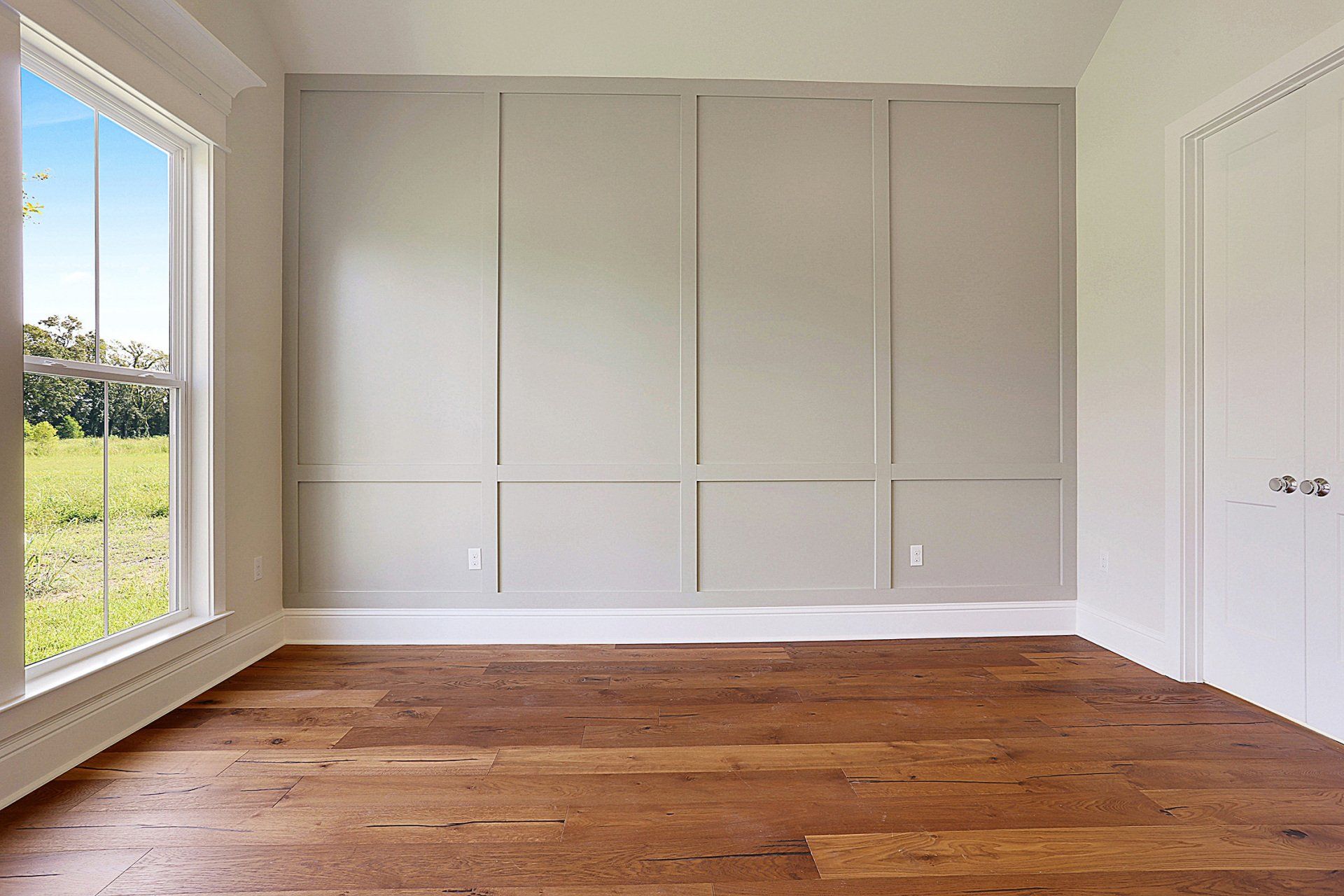 reno with wall paneling