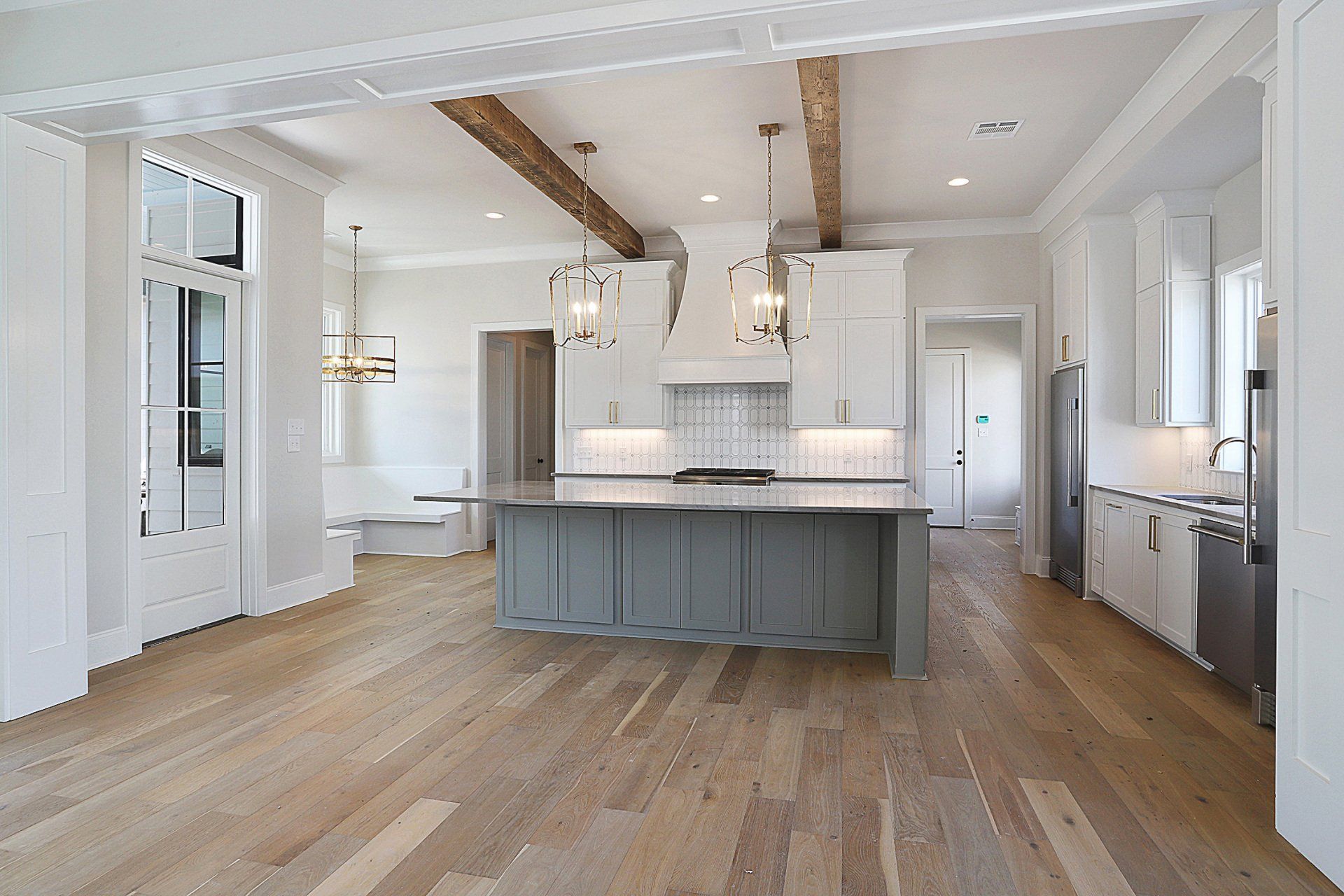 new home kitchen by leblanc and fresina