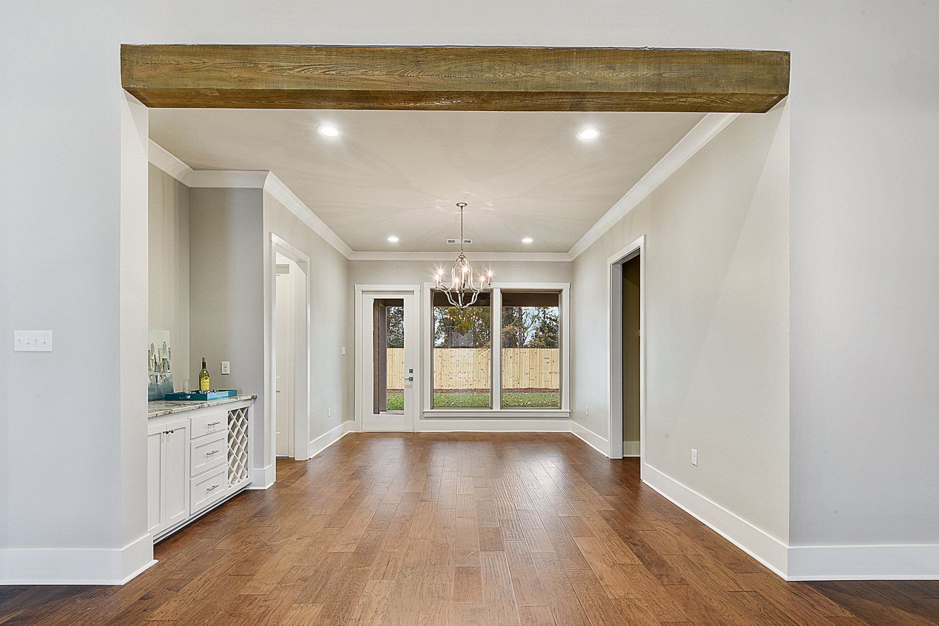 Living room reno false river