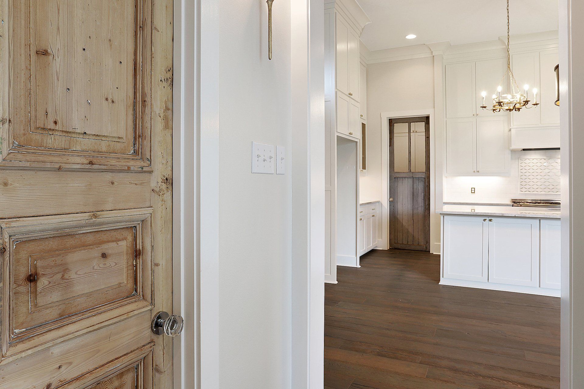 cypress doors on home renovation