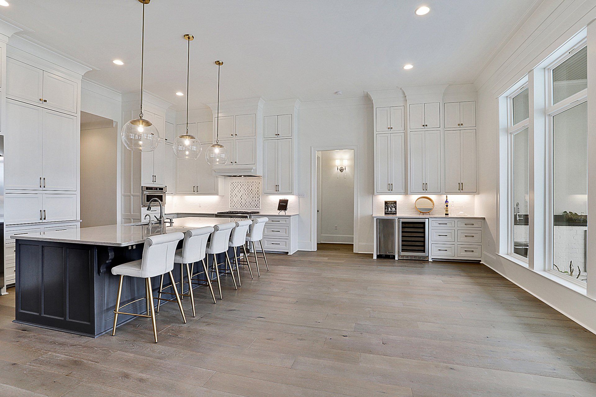large kitchen island reno