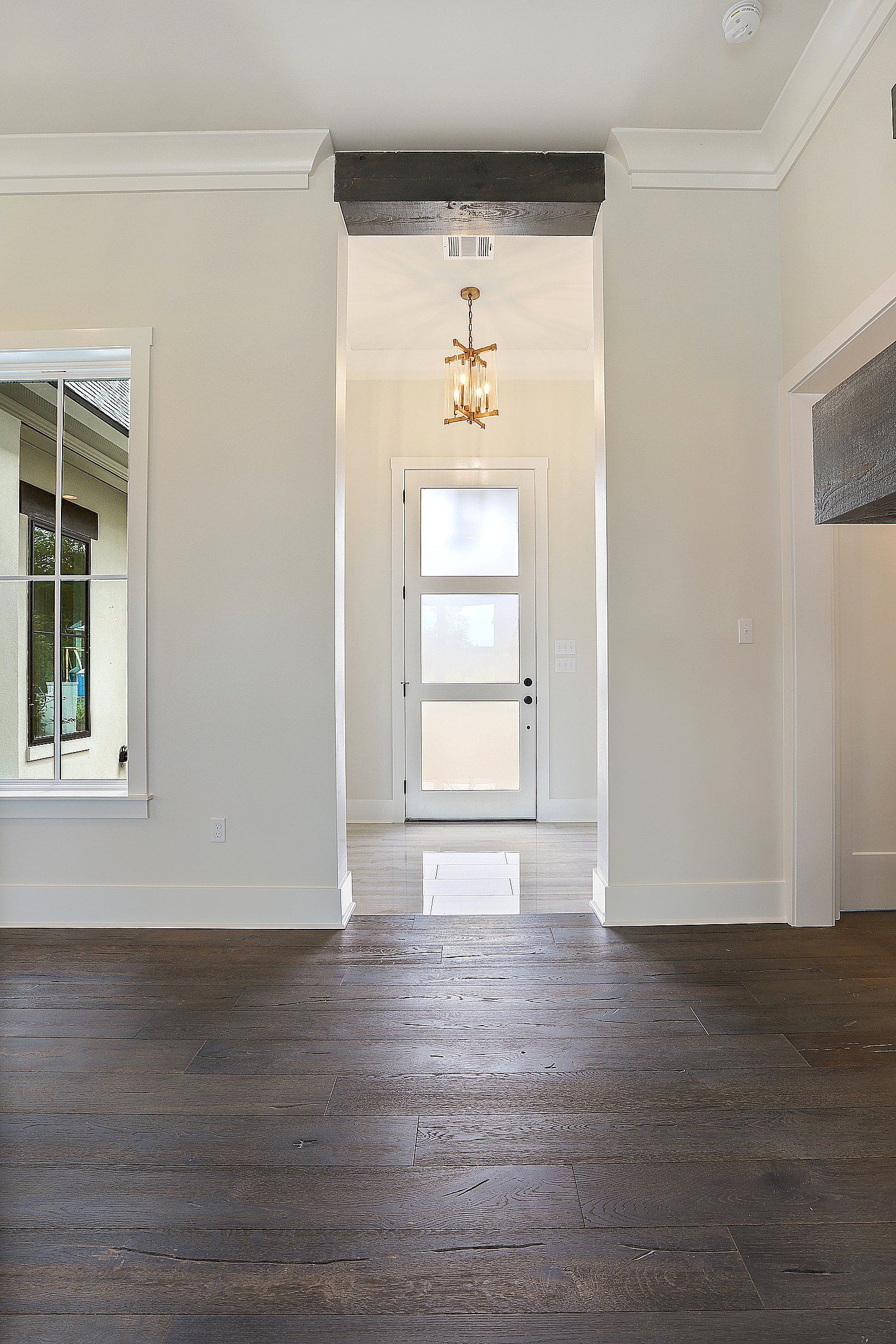 foyer in custom home