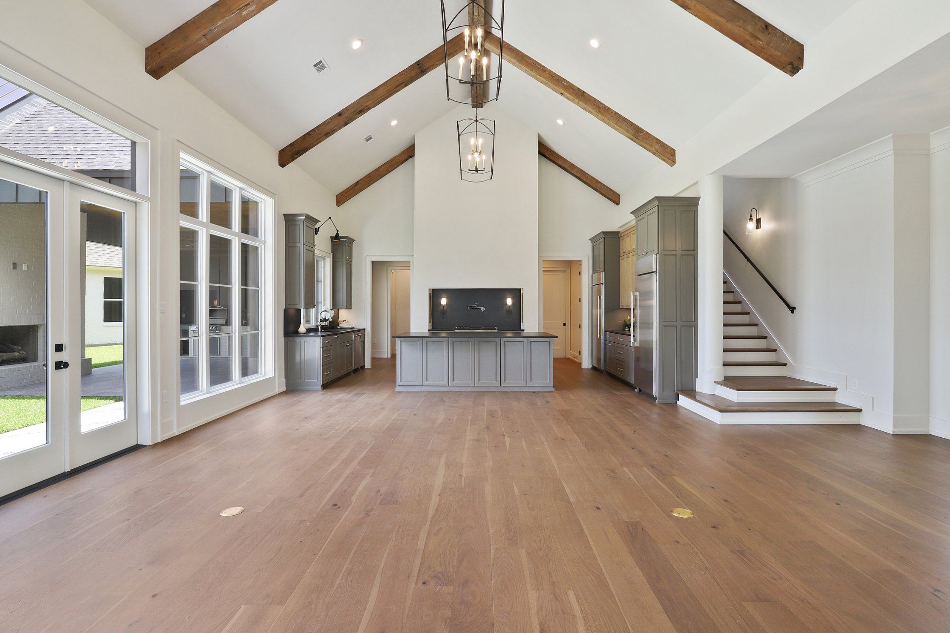 living room renovation by LF builders