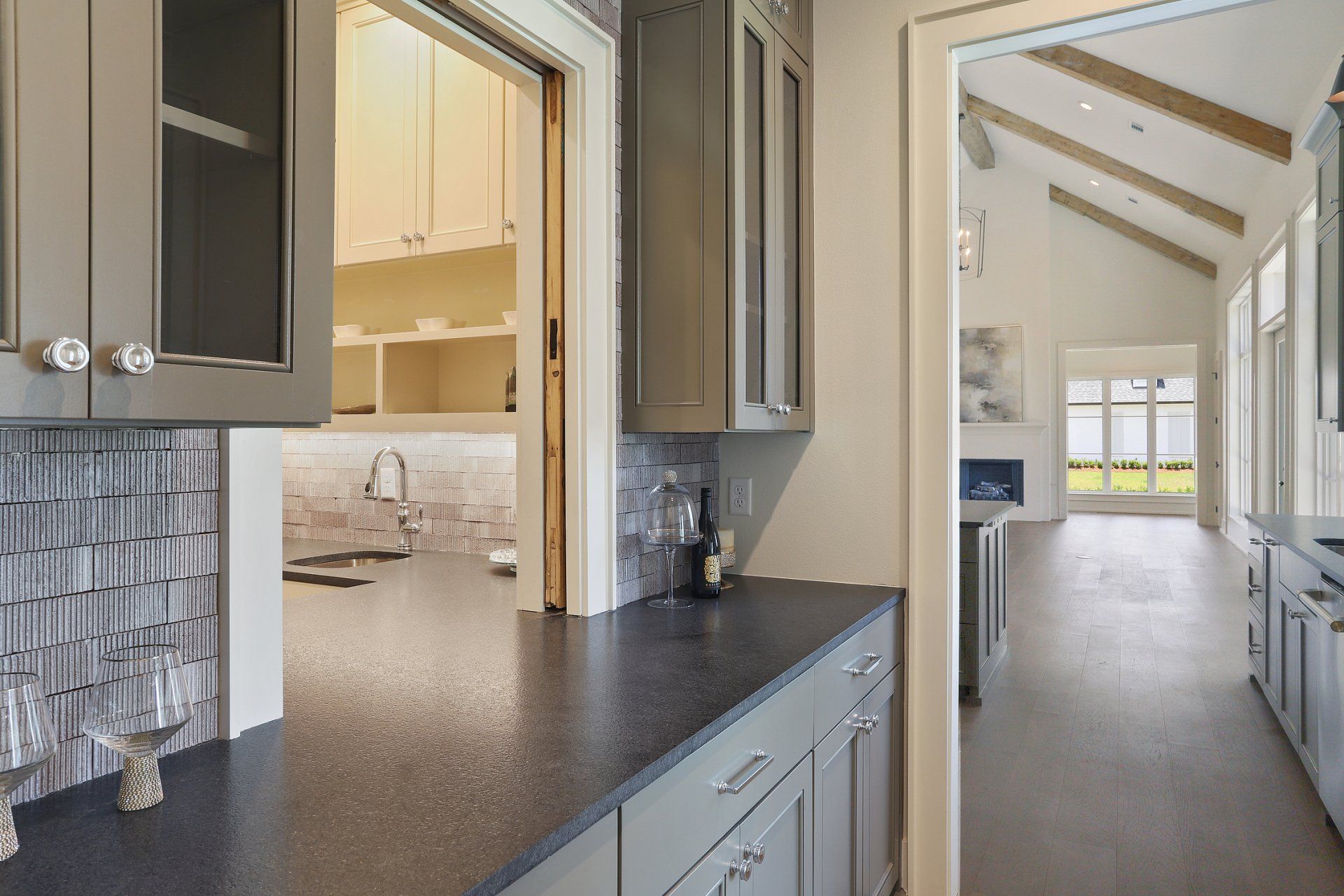 renovated kitchen nook