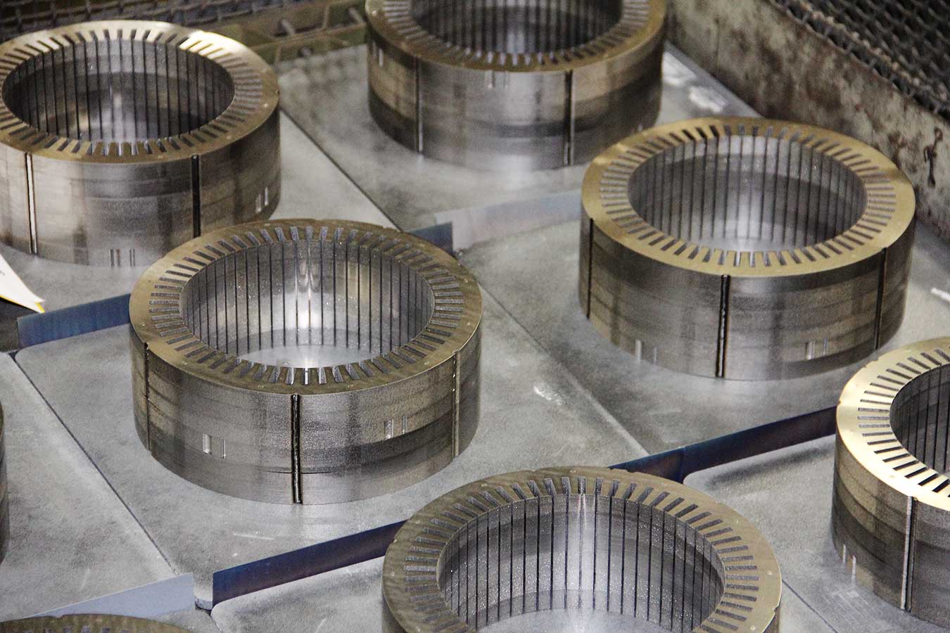 Stress Relief Annealing cycle for electrical steel laminations