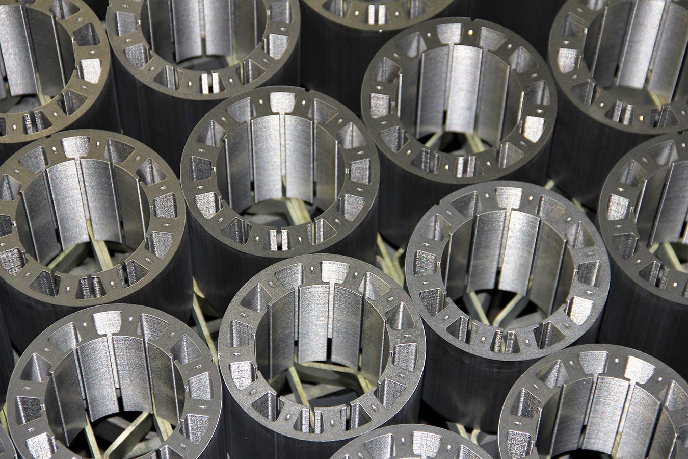 Interlocked electrical Steel Lamination cores for pump motors