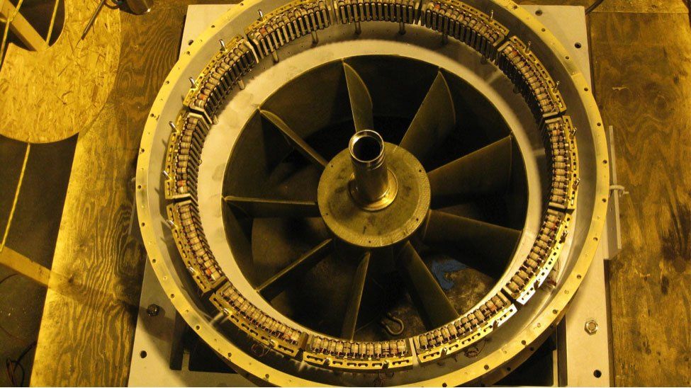 Electrical Steel segmented stator laminations in generator stator core