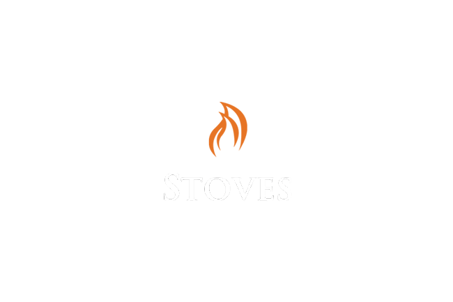 Logo with an orange flame icon and the word Logo with an orange flame icon and the word