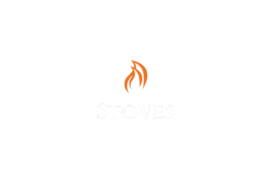 Logo with an orange flame icon and the word Logo with an orange flame icon and the word