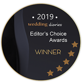 A 2019 wedding diaries editor 's choice award winner