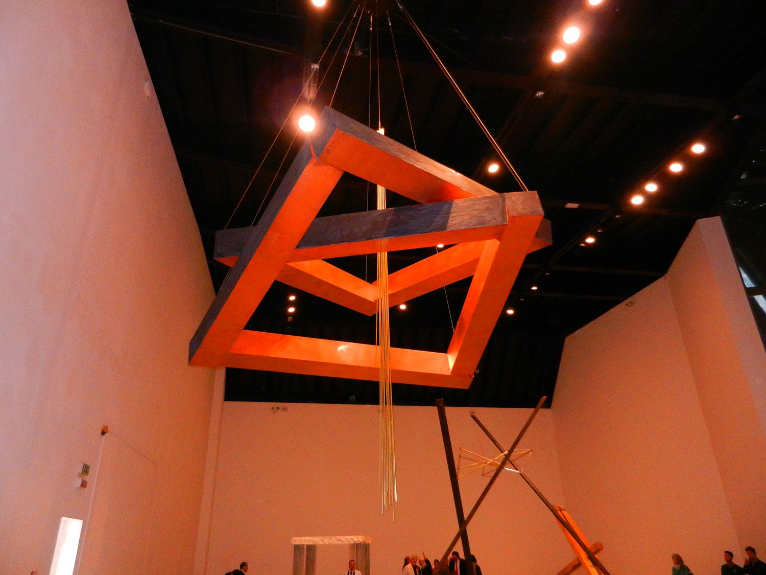 lampadario geometrico