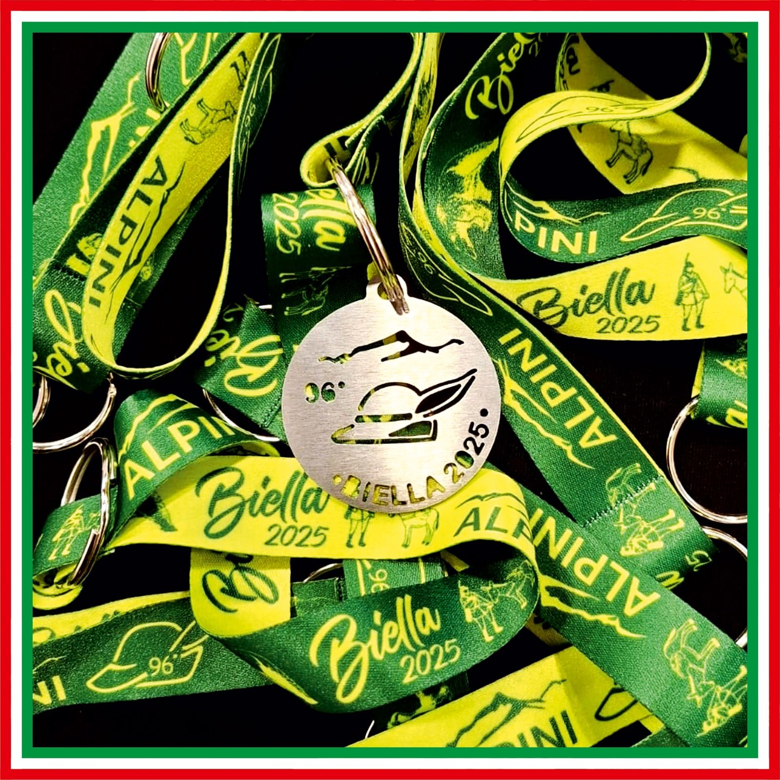 Medaglie realizzate per il gruppo alpinistico di Biella