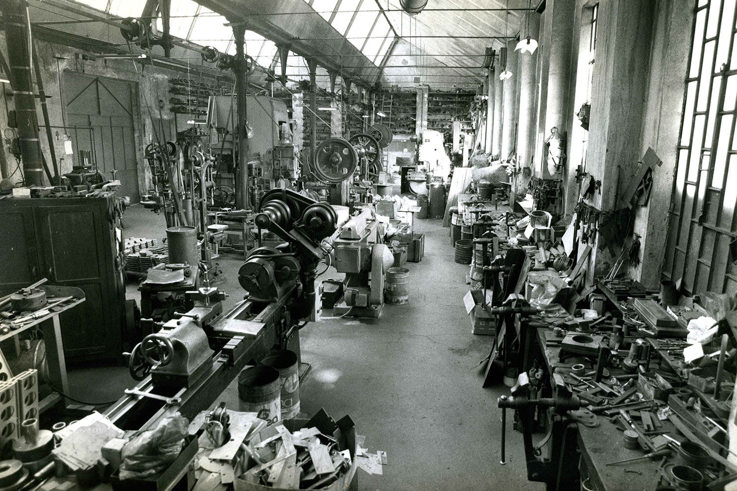 Brovetto foto storica, interni