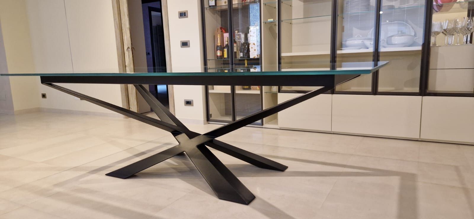 tavolo ferro riverniciato