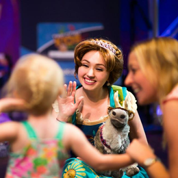 Tiny Diva Princess Party's Enchanted Frozen Sisters