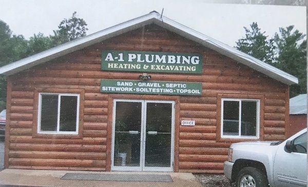Office Exterior — Exeland, WI — A-1 Plumbing Heating & Excavating Inc.