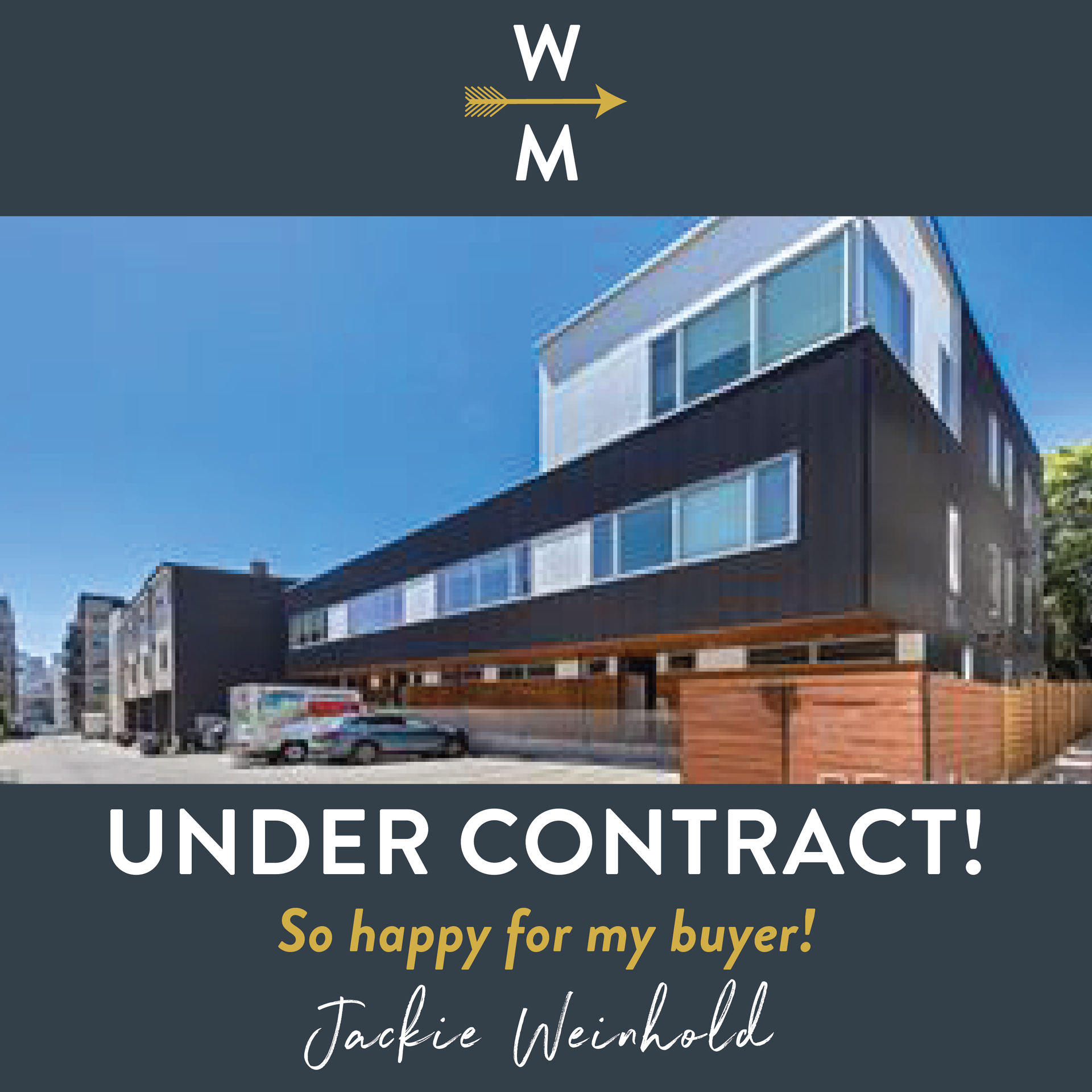 Modern multi-story building with