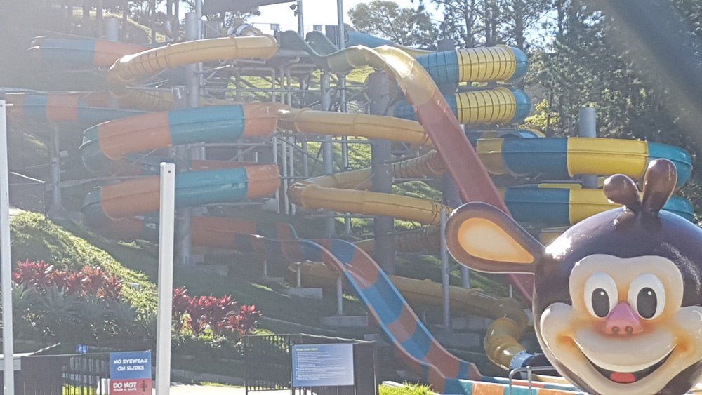 Large Slides With Head Of Monkey — Acheson Building Certification In Coffs Harbour NSW