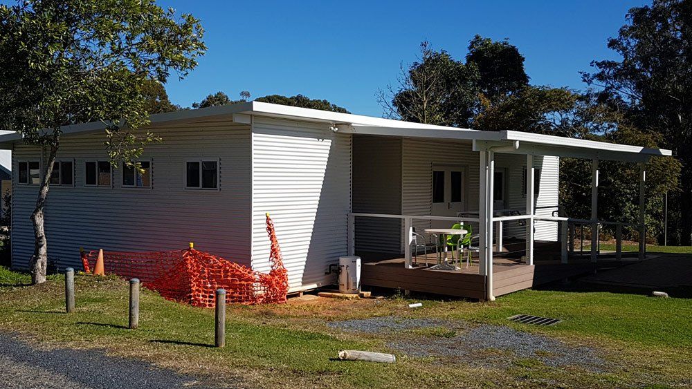 Shed House With White Panels — Acheson Building Certification In Coffs Harbour NSW