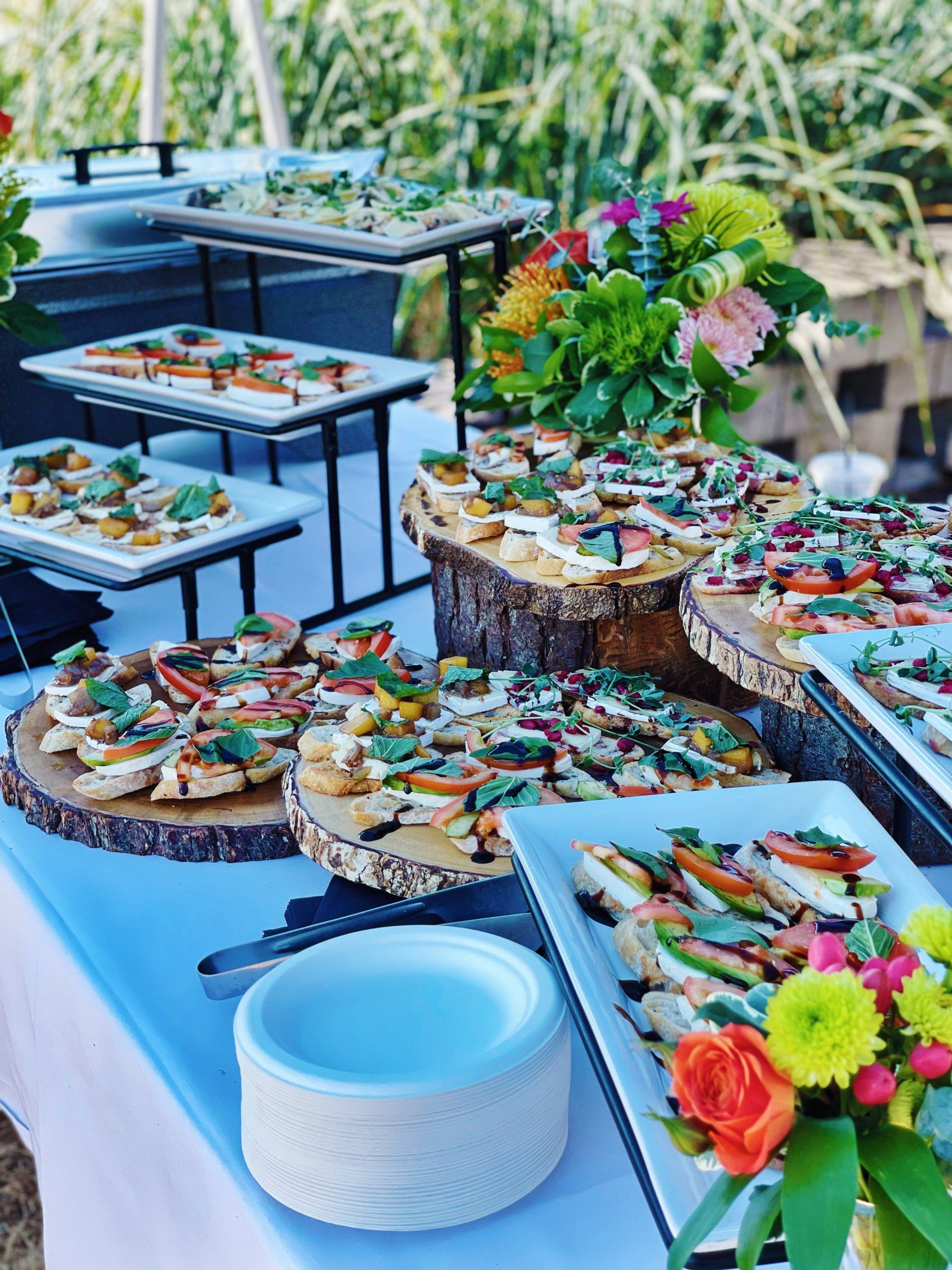 Lovely evening for a party.