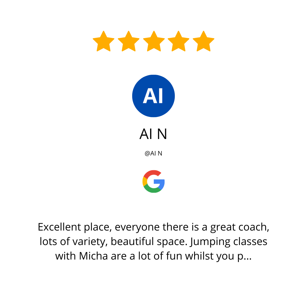 Image of a google review