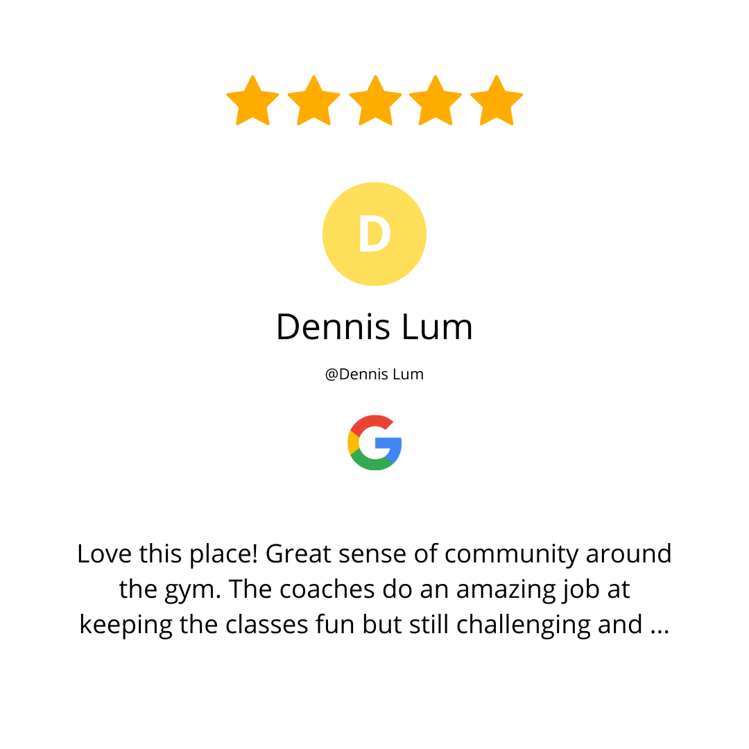 Image of a google review