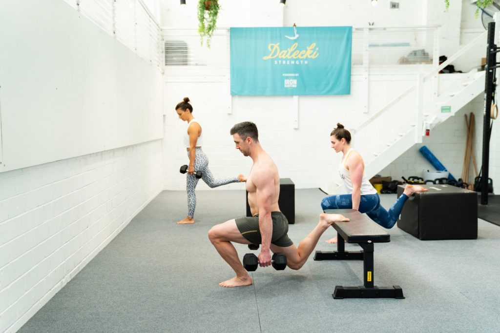 Image of people working out in the gym