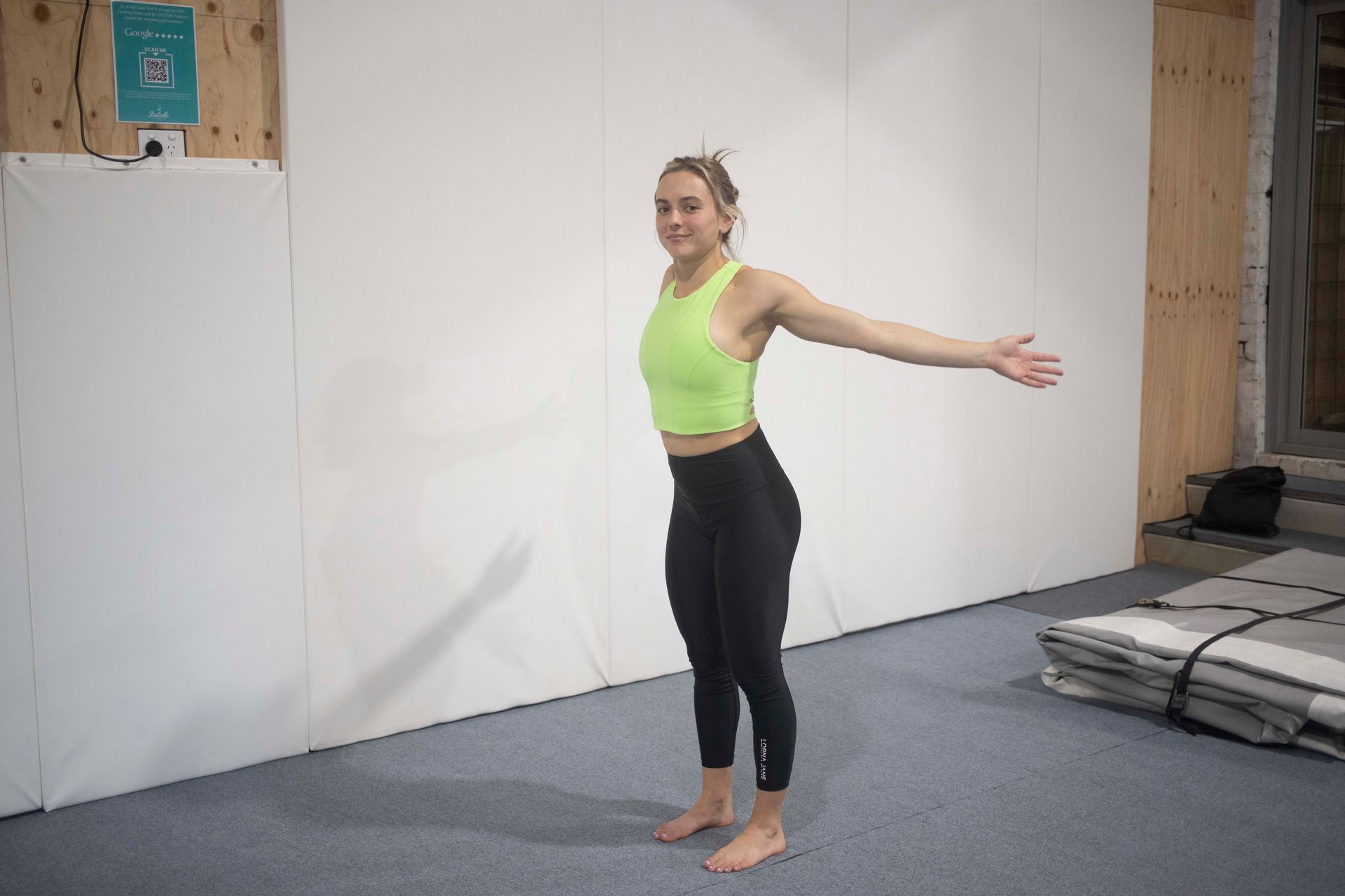 image of a Static passive stretch