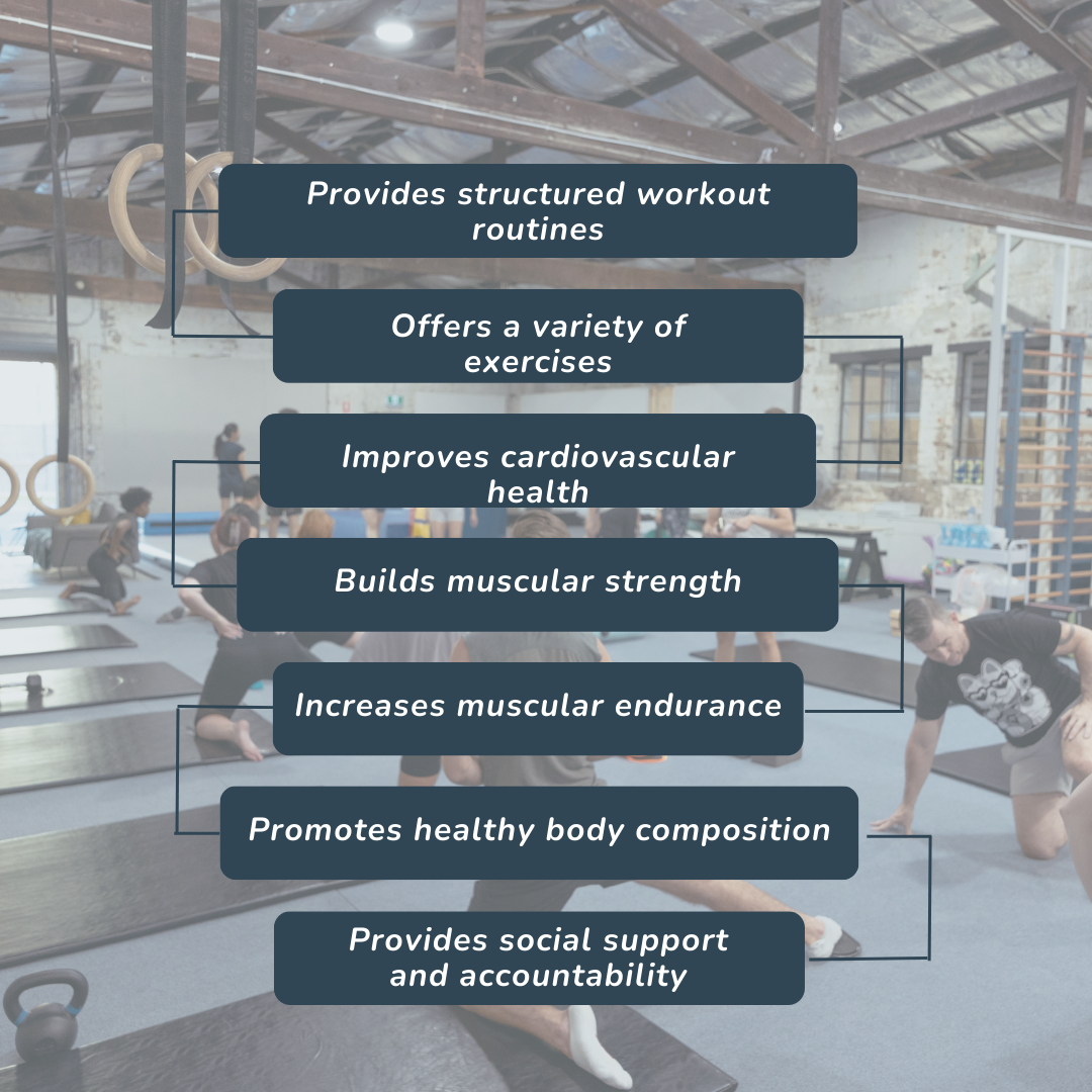 Image showing  benefits of fitness training classes