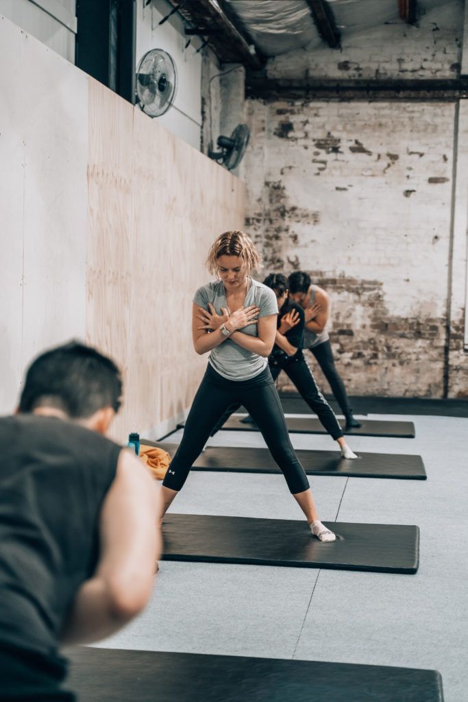 Image of people exercising