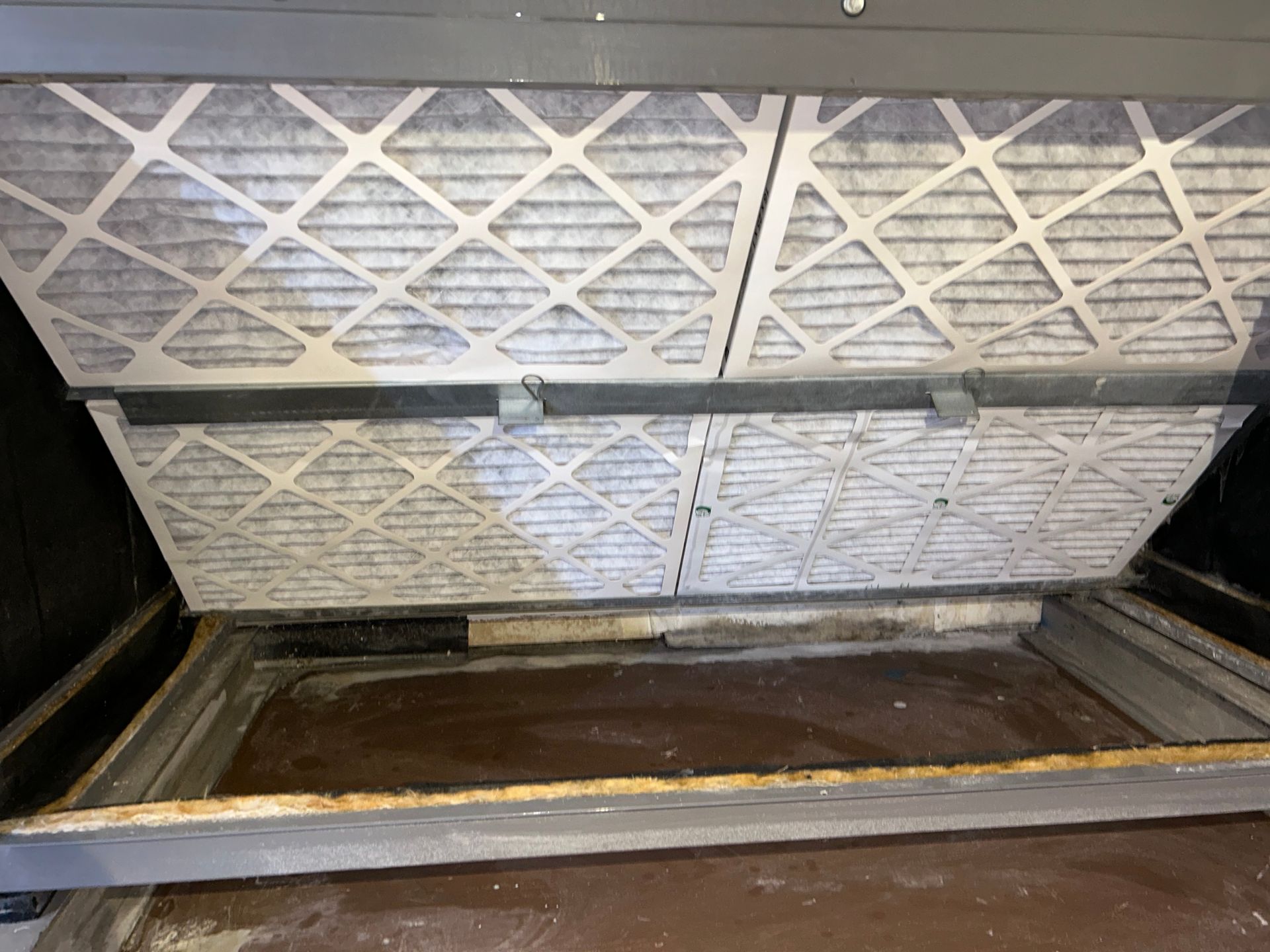 Care to Cool LLC - the bottom compartment is brown and dirty.