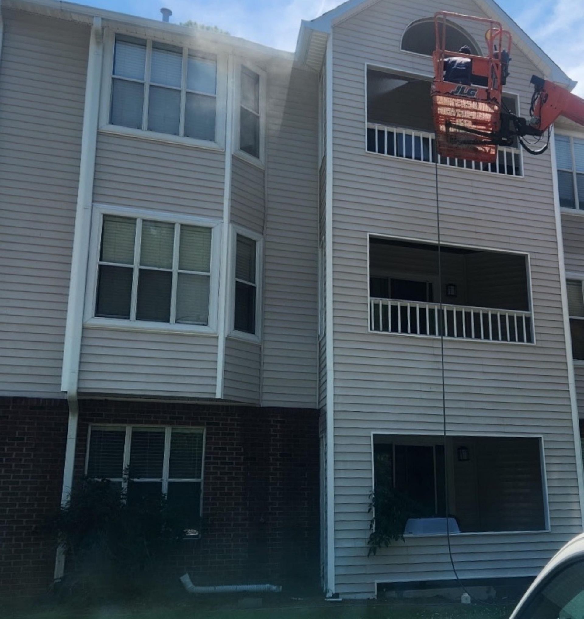 Exterior Pressure Washing - Before