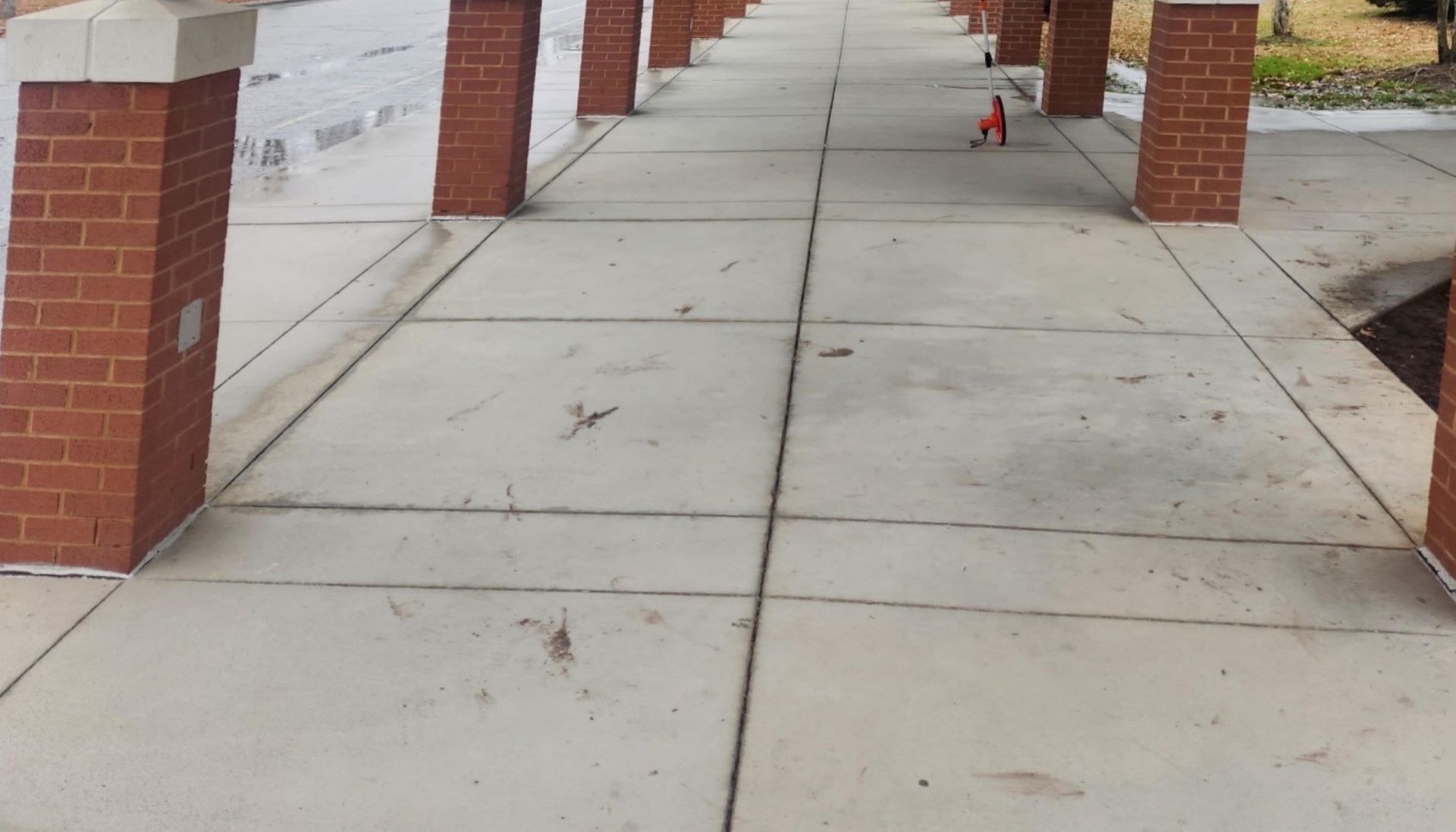 Path Pressure Washing - Before