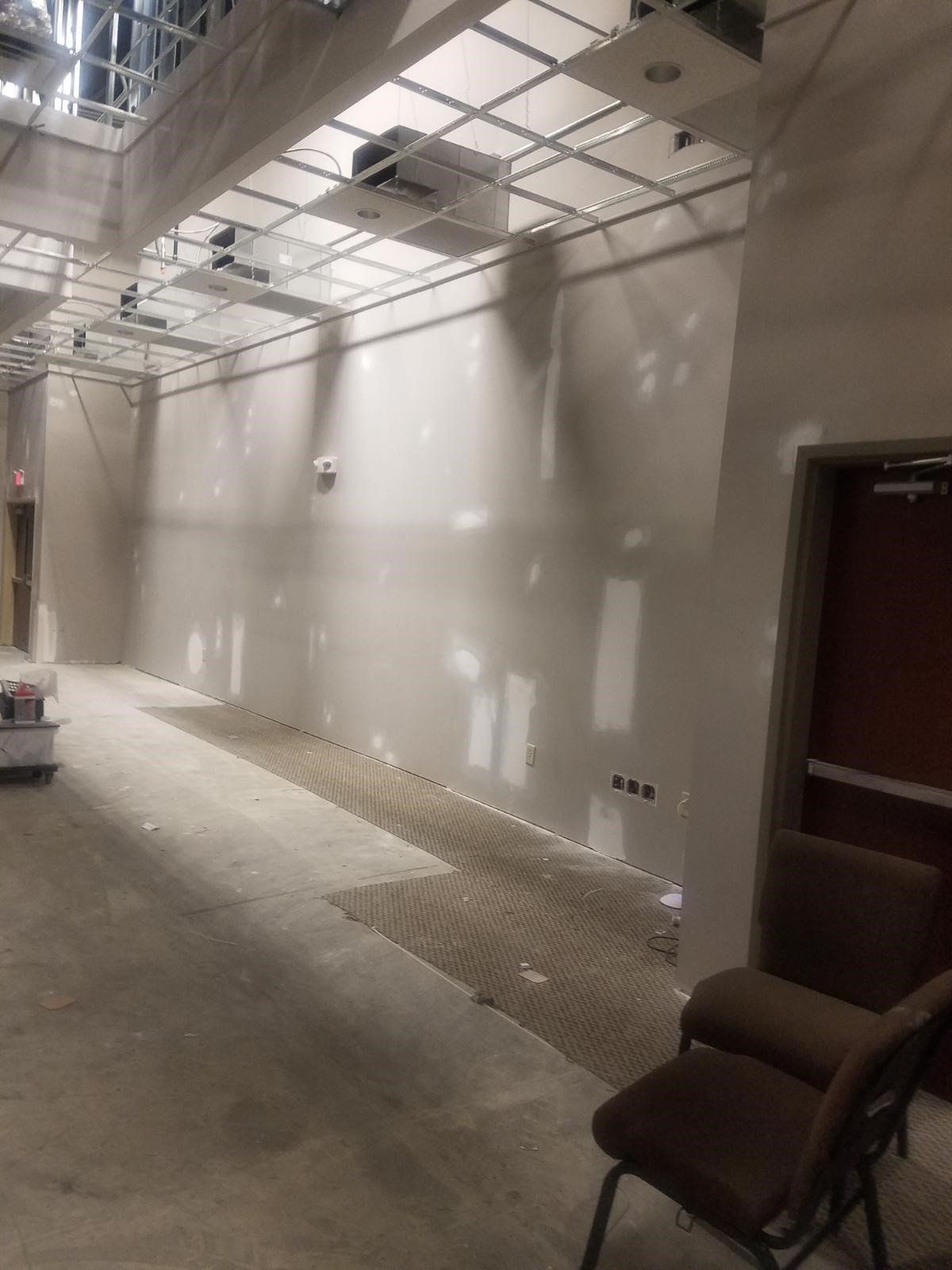 interior warehouse painting