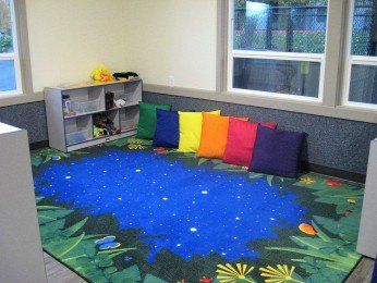 Colored Pillows — Child Care in Kent, WA