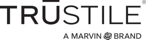 A black and white logo for trustile a marvin brand