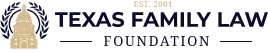 A logo for the texas family law foundation