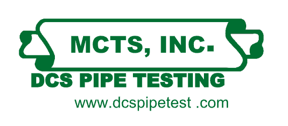 Green logo for MCTS, Inc., showing a pipe graphic with 
