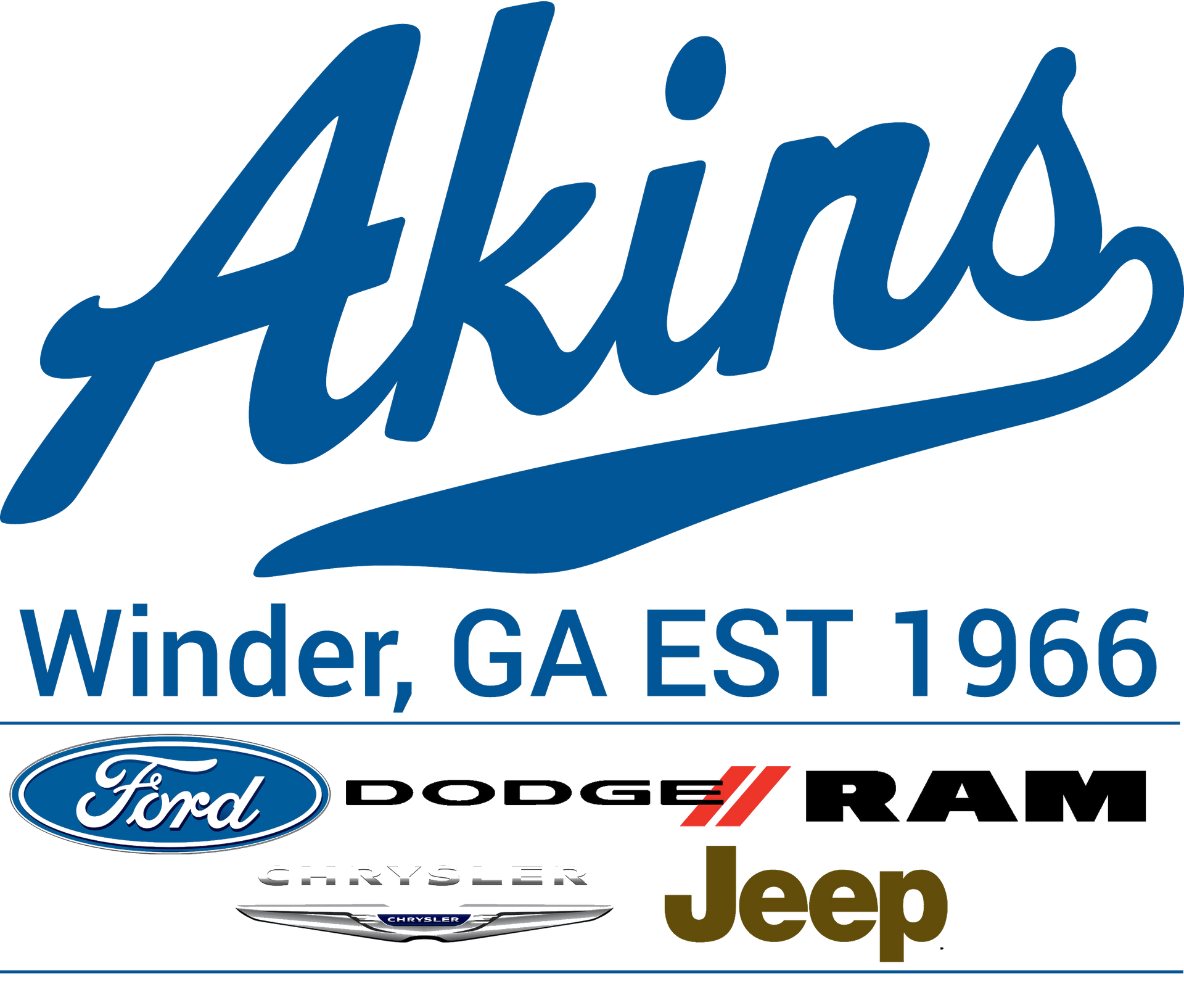 Akins Ford Logo