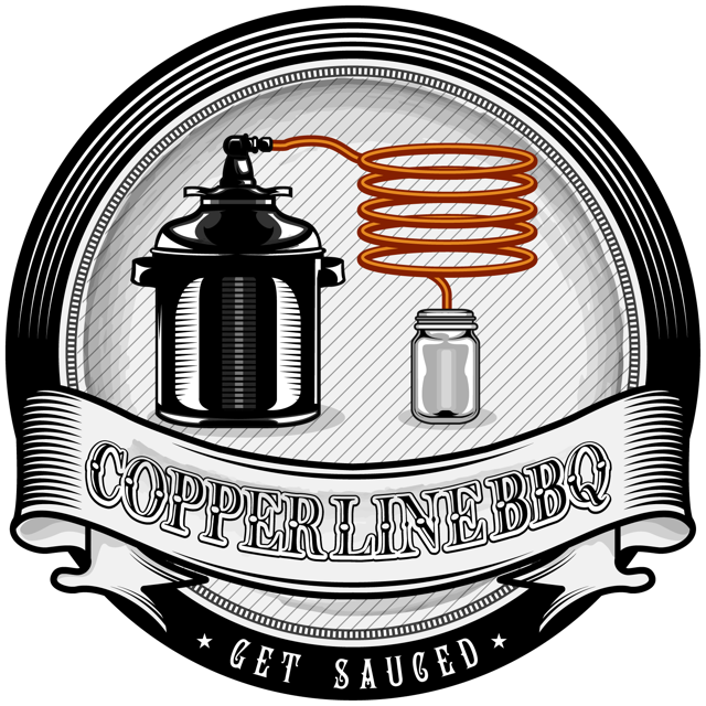 Copper Line BBQ Logo