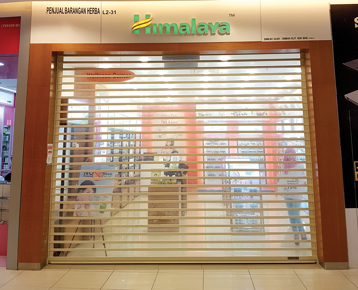 Maximus Steel Technologies | Transparent Roller Shutter Malaysia