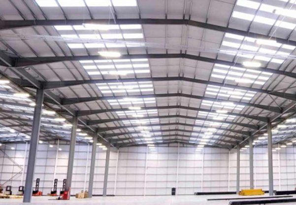 large empty warehouse