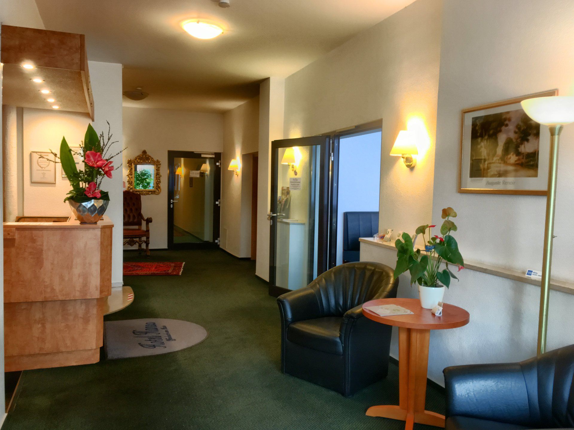 Eingangsbereich Hotel Hansa Offenbach