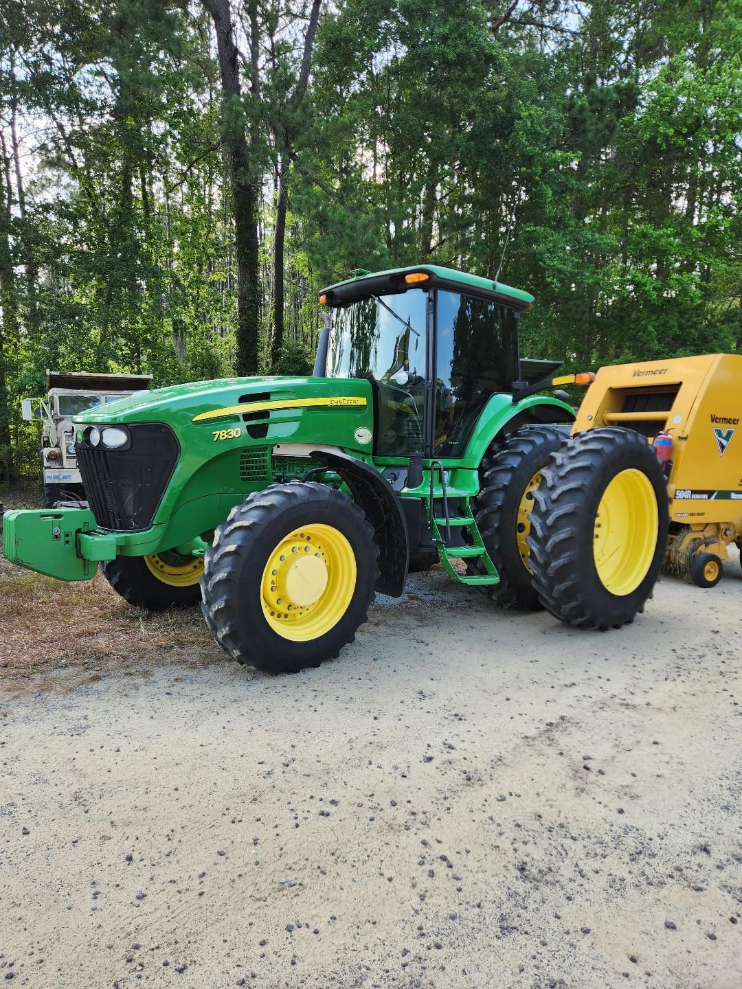A Green and Yellow John Deere Tractor — Valentine Detailing LLC in Walterboro, SC