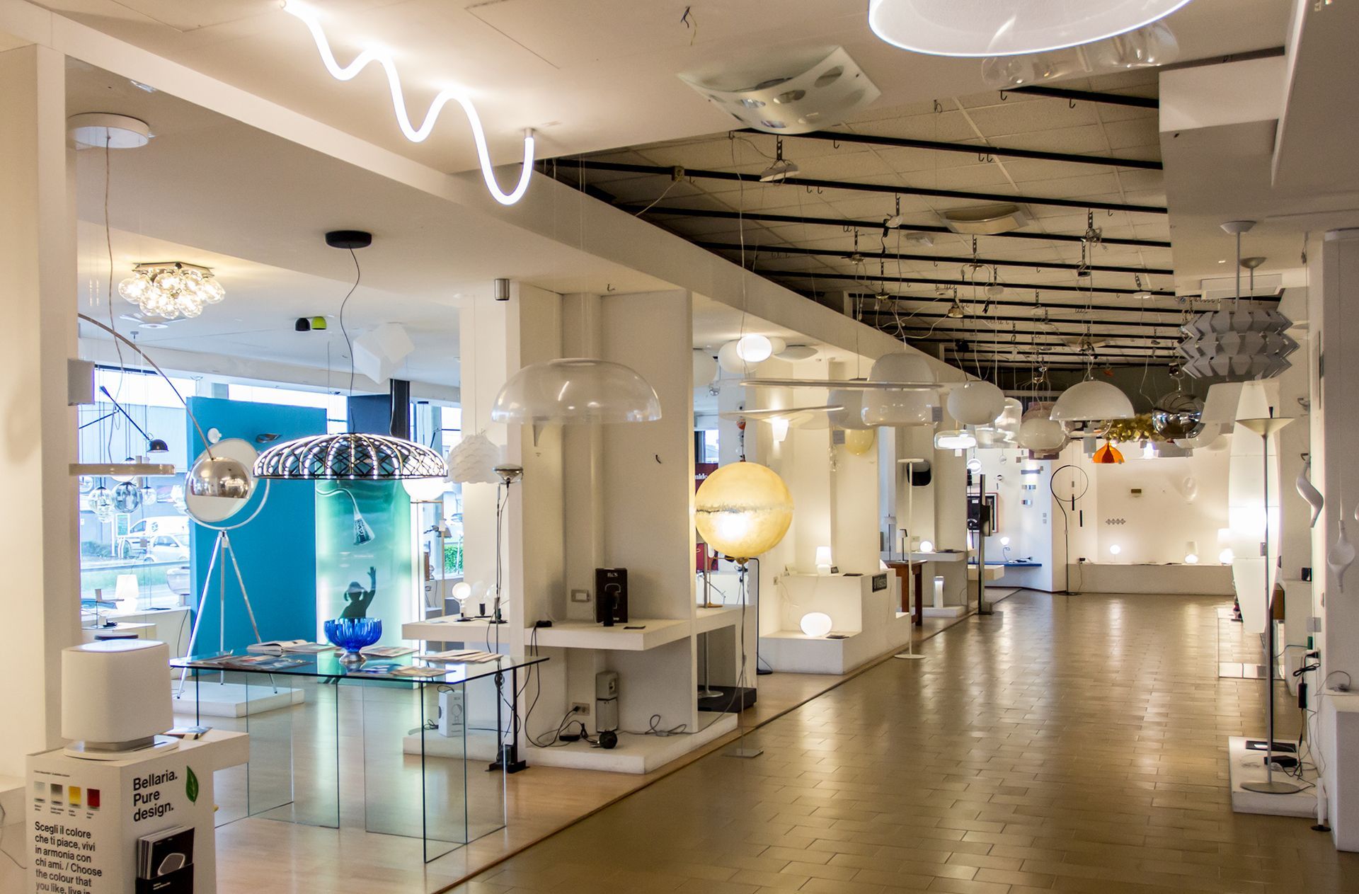 showroom FELET la luce Conegliano