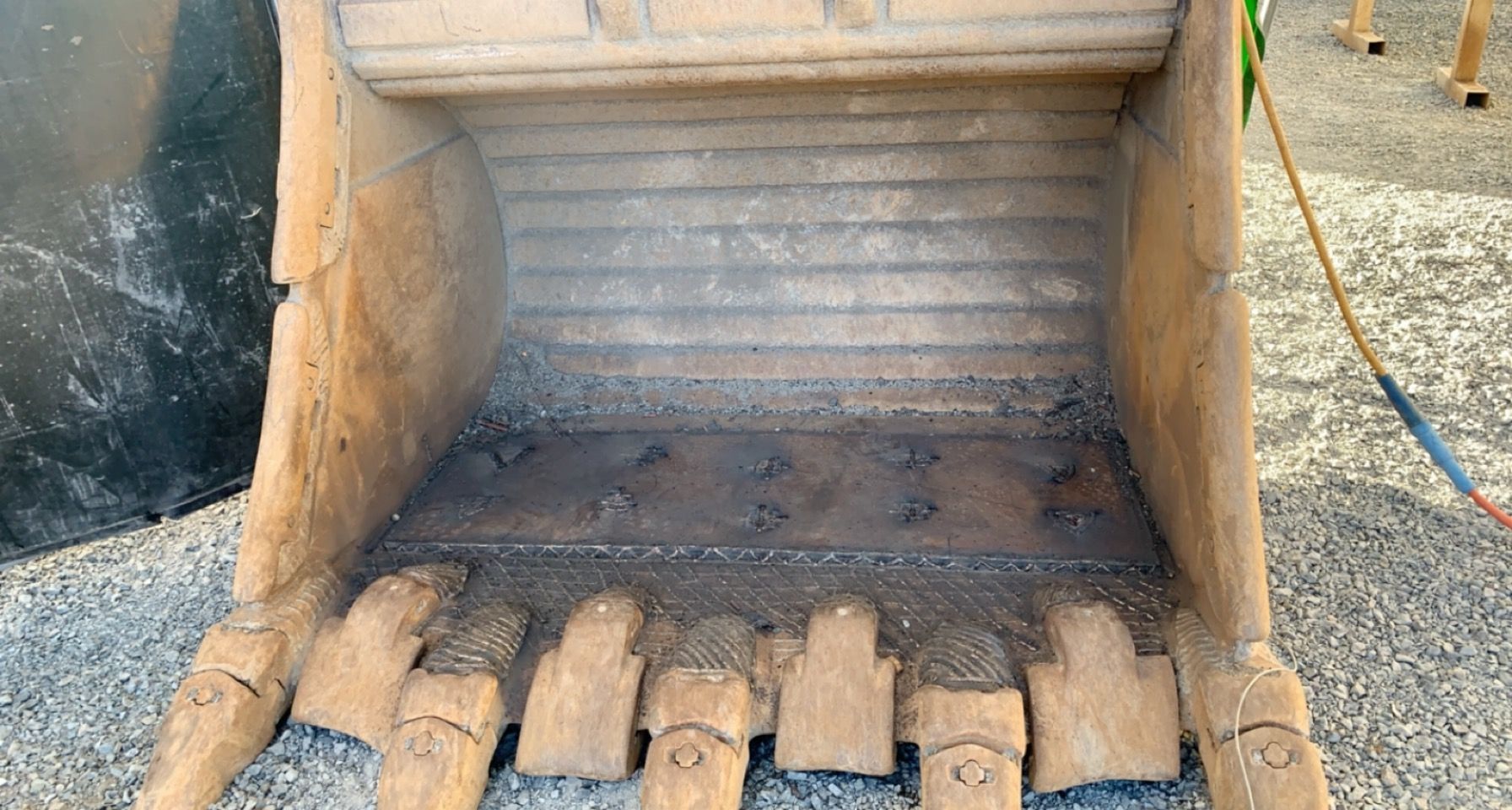 A Front Look Of An Excavator Bucket — Absolute Steel Fabrication & Welding In East Wagga Wagga, NSW