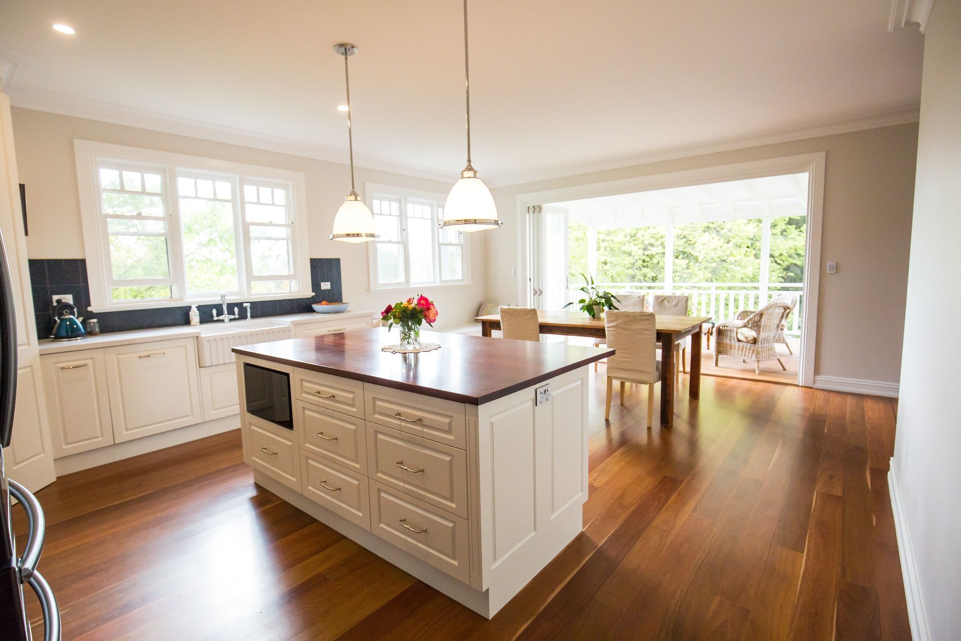 There is a large island in the middle of the kitchen — GMT Builders Pty Ltd in Bowral, NSW
