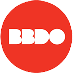 The bbdo logo is in a red circle on a white background.