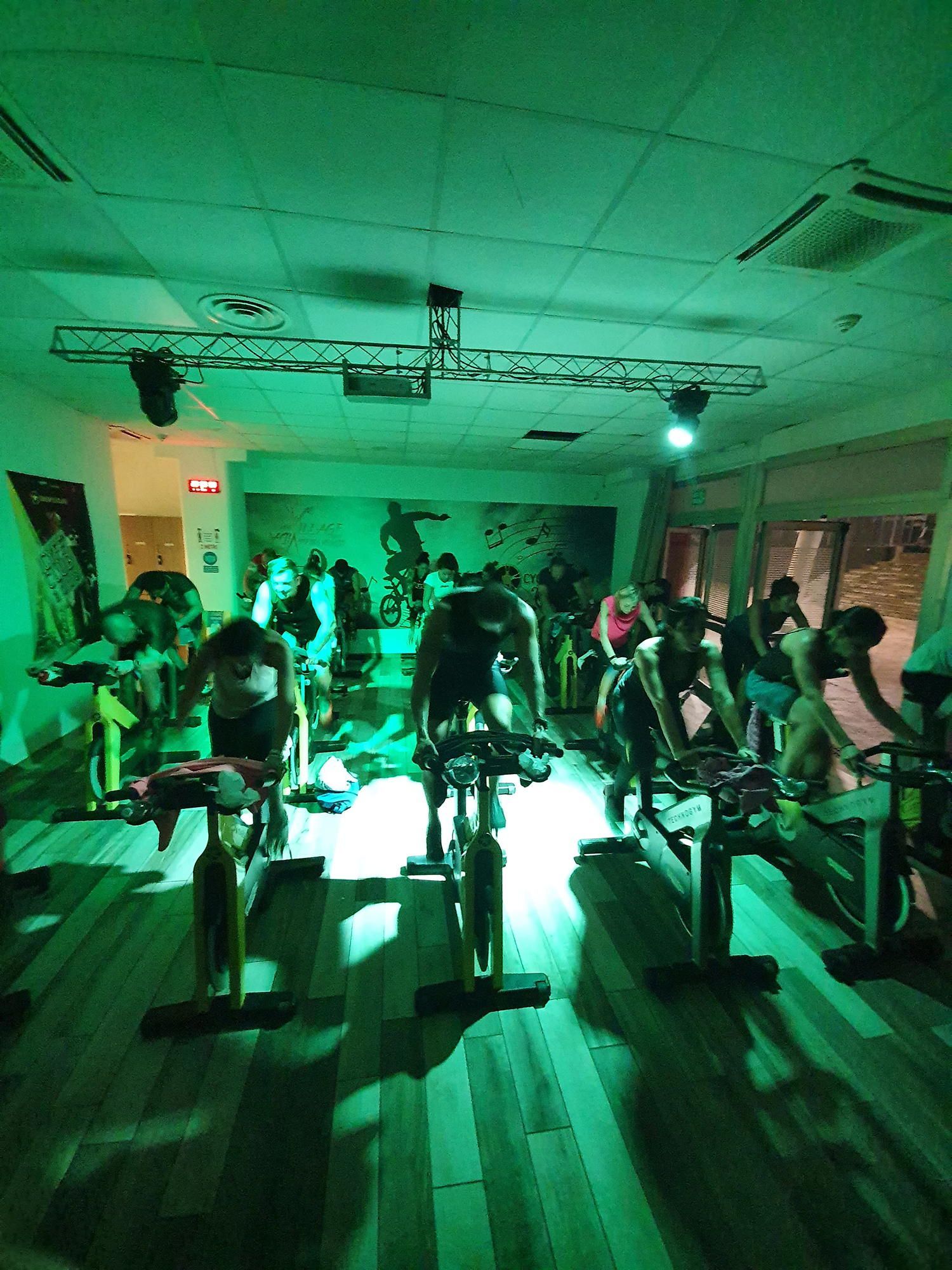 lezione di Group cycling La Spezia