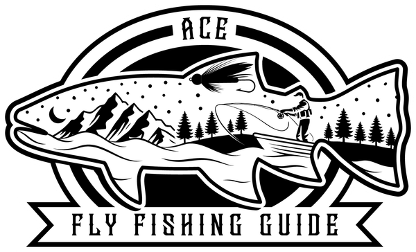 Ace Fly Fishing Guide Logo